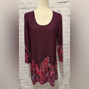 Travel Elements dress size large EUC